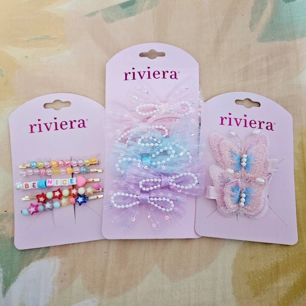 Riviera - Kids Pastel Hair Accessories Set